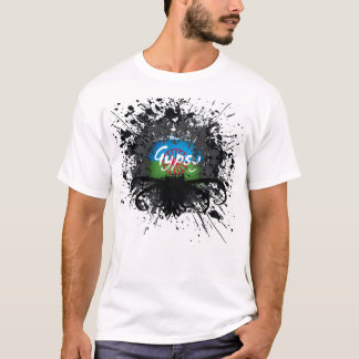 Zigenskt skräddarsy Splatterfoto - T-shirt