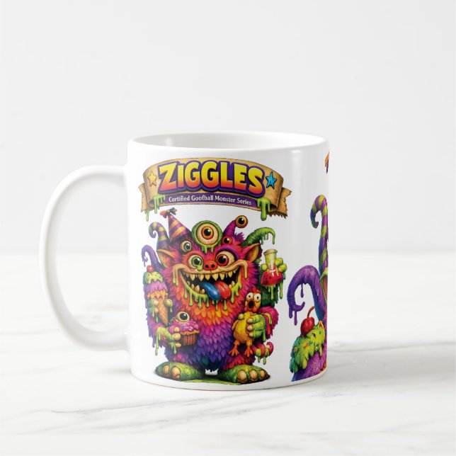 Ziggles från Mischief Monsters-serien Kaffemugg (Vänster)