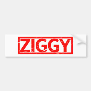 Ziggy frimärke bildekal