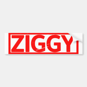 Ziggy Frimärke Bildekal