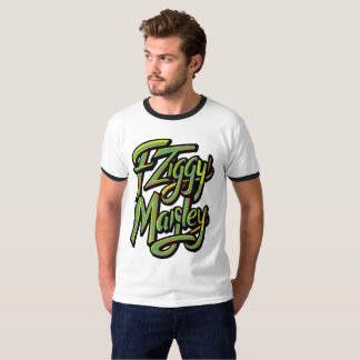 Ziggy Marley Officiell Grönt T-Shirt