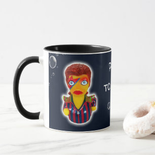 Ziggy StarDuck Rubber anka Mugg