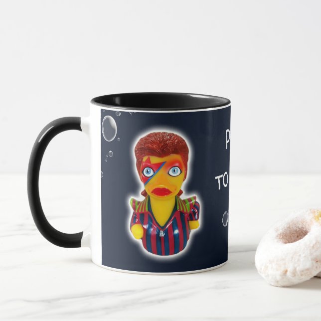 Ziggy StarDuck Rubber anka Mugg (Med munk)