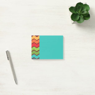 Zigzag 1970-talet post-it block