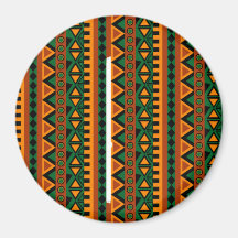 Zigzag African Mönster Buttons | Vacker Cultura