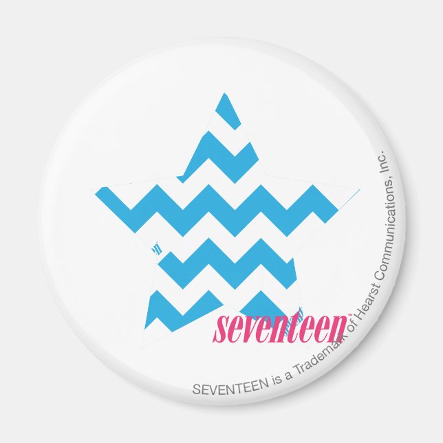 ZigZag Aqua 2 Magnet (Framsidan)