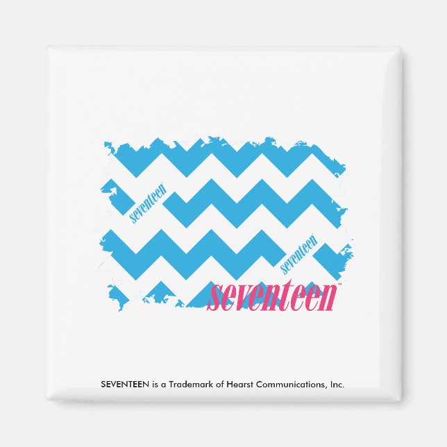 ZigZag Aqua 3 Magnet (Framsidan)