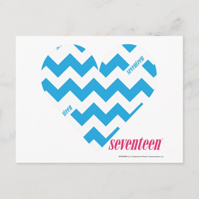 ZigZag Aqua 4 Vykort (Framsida)