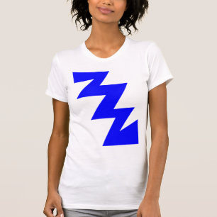 ZigZag - blå T-shirt