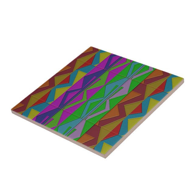 ZigZag Ceramic Tile Kakelplatta (Sidan)