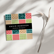 Zigzag, Chevron, Gingham, Polka dots, Patchwork