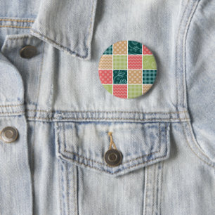 Zigzag, Chevron, Gingham, Polka dots, Patchwork Knapp