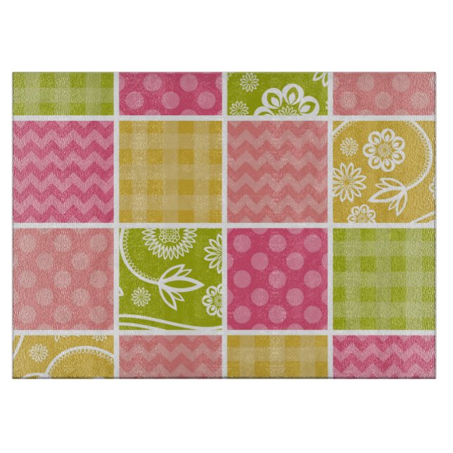 Zigzag, Chevron, Polka dots, Gingham, Patchwork (Framsidan)