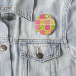 Zigzag, Chevron, Polka dots, Gingham, Patchwork Knapp