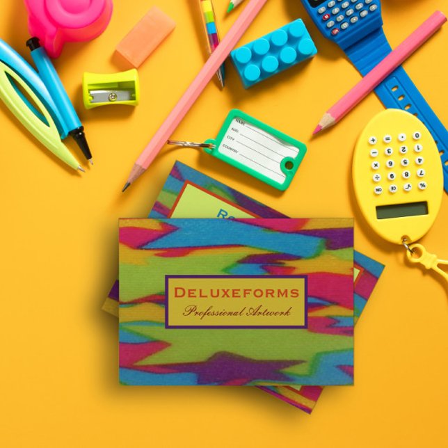 Zigzag Dyes Visitkort (Skapare uppladdad)