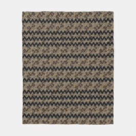 Zigzag Fleece Blanket