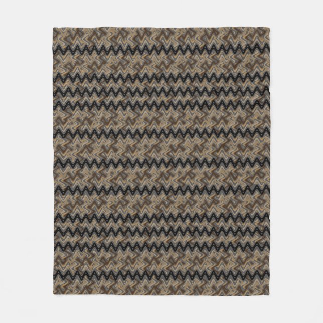 Zigzag Fleece Blanket (Framsidan)