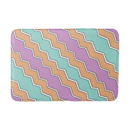 ZigZag Geometric Mönster Badrumsmatta