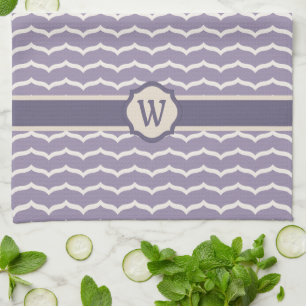 Zigzag Kitchen Towel, färglöst Kökshandduk