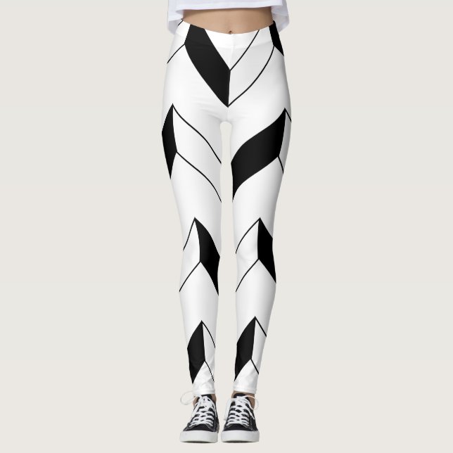 Zigzag Leggings for Women's (Framsida)