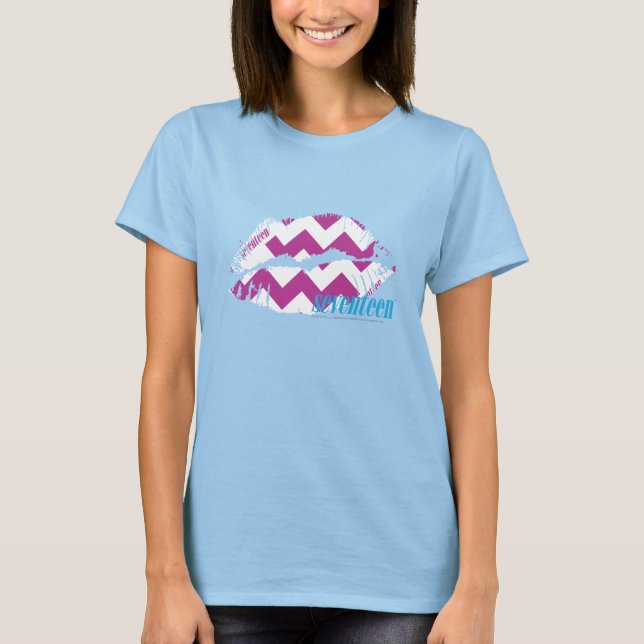 ZigZag-Lila Tee Shirt (Framsida)