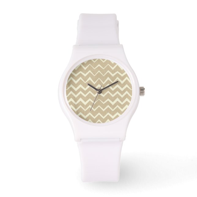 Zigzag mönster armbandsur (Framsida)