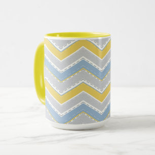 Zigzag mönster mugg