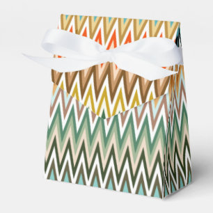 Zigzag Multicolor Mönster Presentaskar