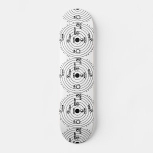 Zigzag Old School Skateboard Bräda 21,6 Cm