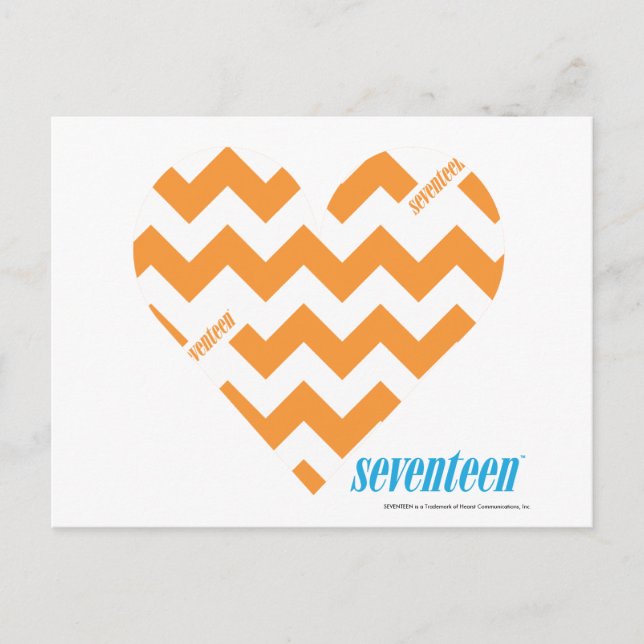 ZigZag Orange 2 Vykort (Framsida)