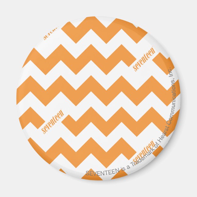 ZigZag-Orange Magnet (Framsidan)