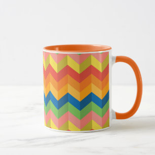 zigzag rand mugg