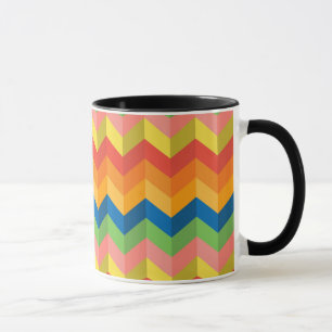 zigzag rand mugg