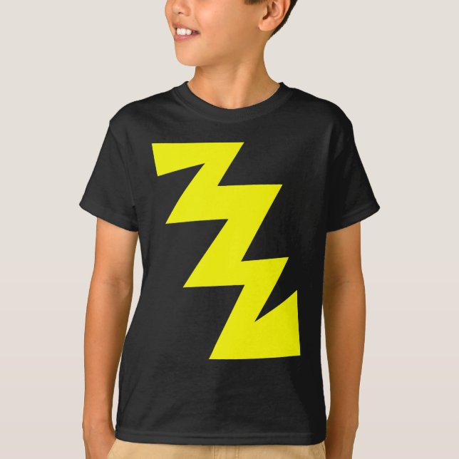 ZigZag - röd Tee (Framsida)