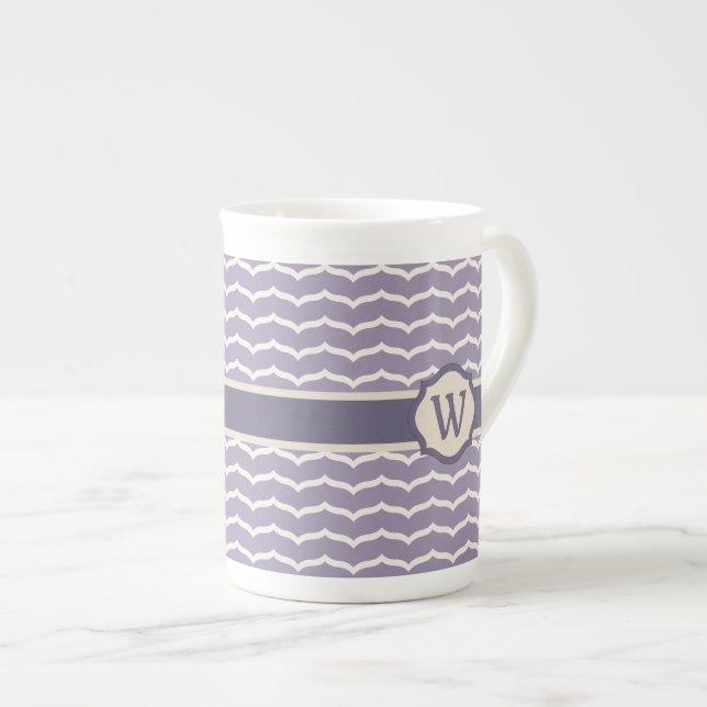Zigzag Specialty Mugg Benporslin Mugg (Framsida höger)