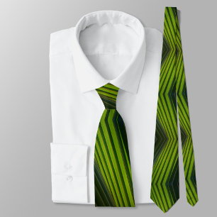 Zigzag Stripe grönt Handflatan Fronts Slips
