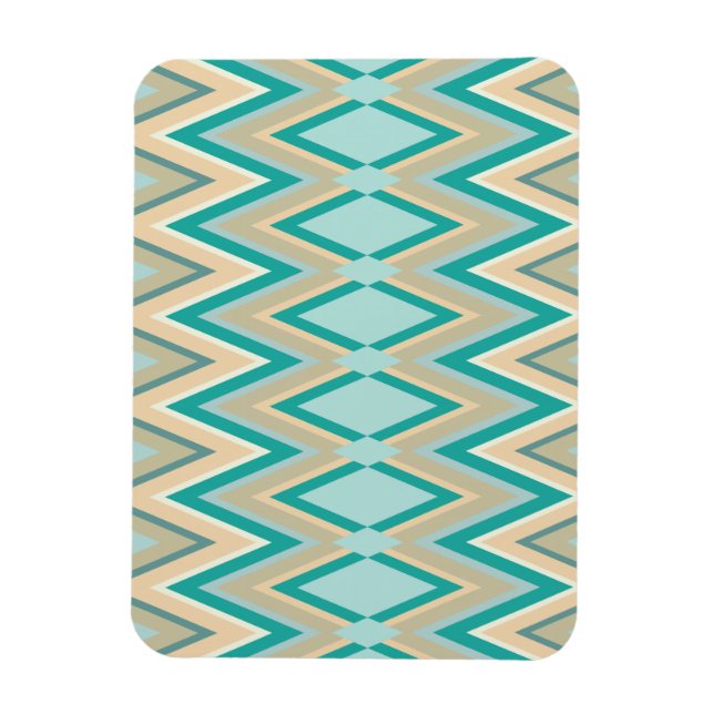 zigzag-telefoner diagonal magnet (Vertikal)