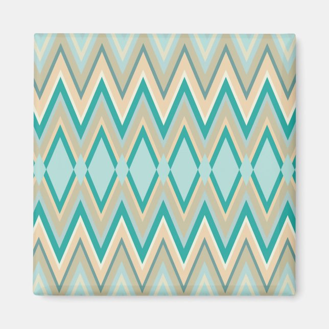 zigzag-telefoner diagonal magnet (Framsidan)