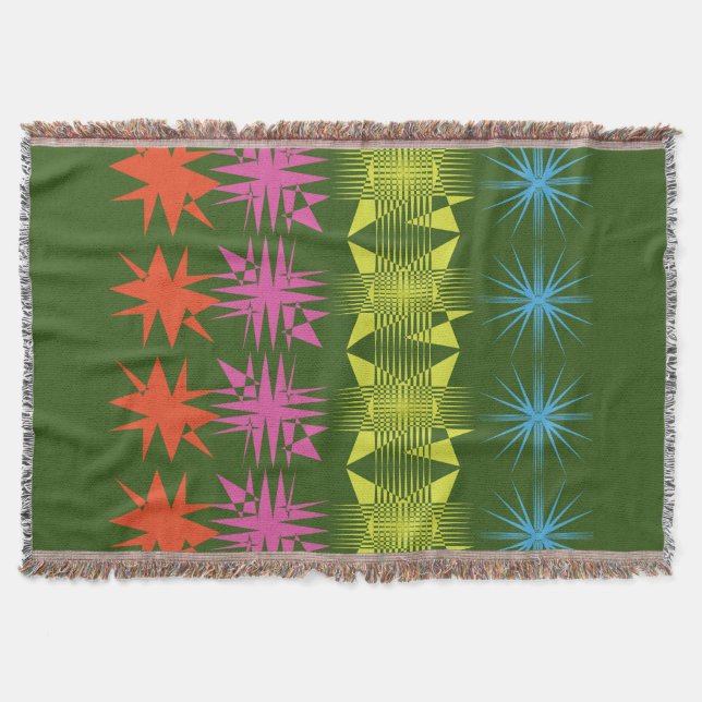 Zigzag Throw Blanket Filt (Framsidan)