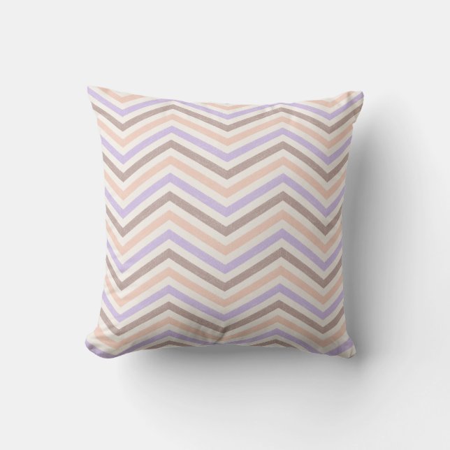 ZigZagZest  Rosa Lavender Kudde (Framsida)