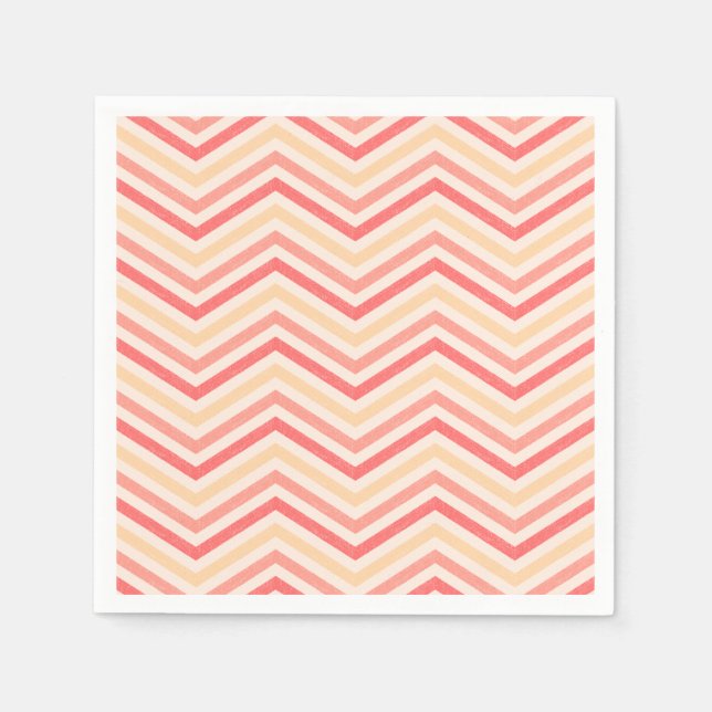 ZigZagZest Solnedtoning Pappersservett (Framsidan)