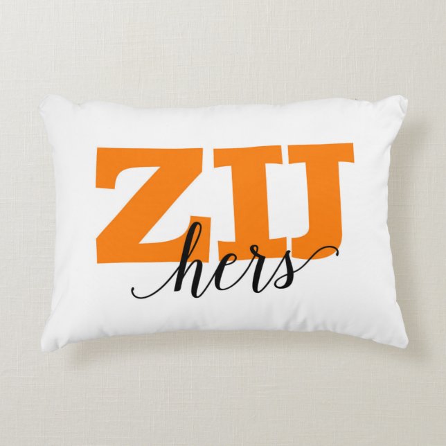 Zij/Hers Dutch Holland Vocabulary Ord Prydnadskudde (Framsidan)