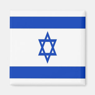zIL001 Israels FLAGGA Israel, Fridge Magnet