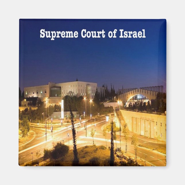 ZIL009 ISRAEL, Jerusalem. Fridge Magnet (Framsidan)