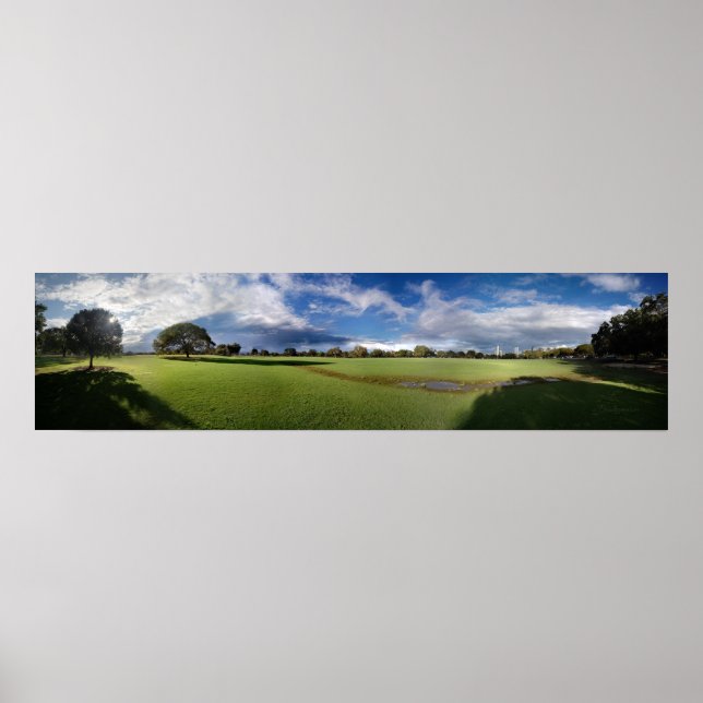 Zilker Park Austin Texas Poster (Framsidan)