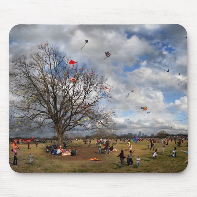Zilker Park Kite Festival - Austin Texas Musmatta (Framsidan)