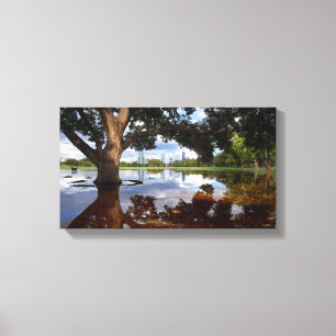 Zilker parkerar - Austin Texas horisont 3 Canvastryck