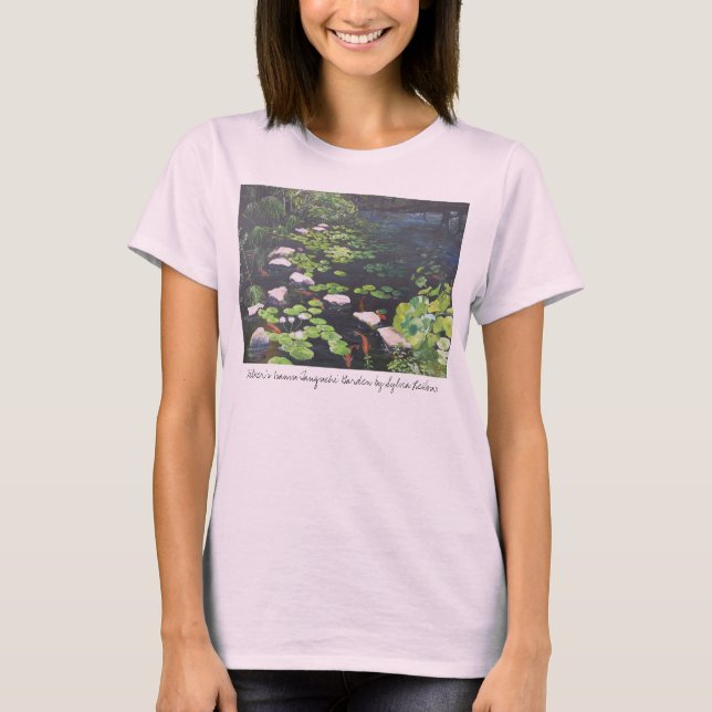 Zilkers Isamu Tanguchil Oriental Garden, Zilk... T-shirt (Framsida)