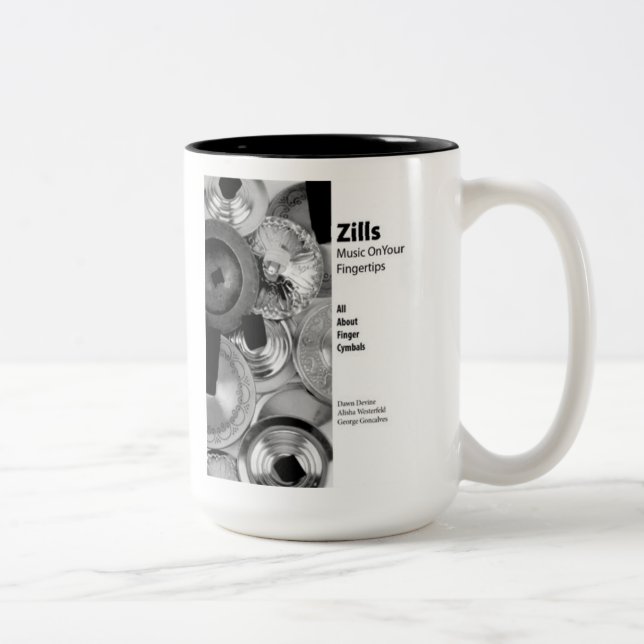 Zills: Musik på dina fingerspetsar - för drycker! Två-Tonad Mugg (Höger)