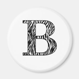 Zilly sebra B Magnet